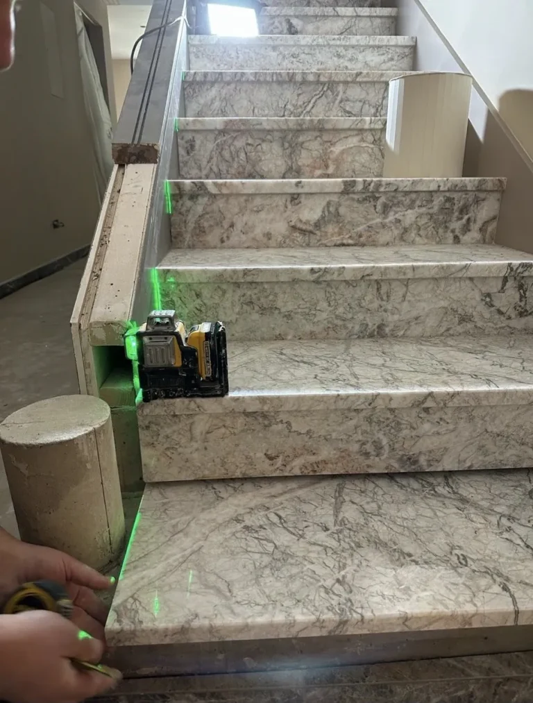 South Kensington: Fibonacci Marble Staircase - Marble Staircase 3 Process