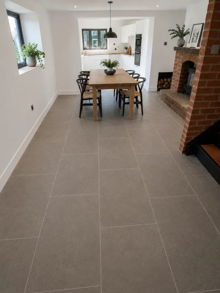 Surrey Cottage: Kitchen Extension Floor