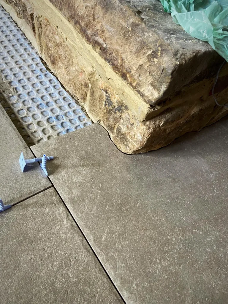 Surrey Cottage: Kitchen Extension Floor - Surrey Cottage Kitchen 11